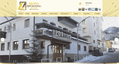 Desktop Screenshot of hotelsporting.com